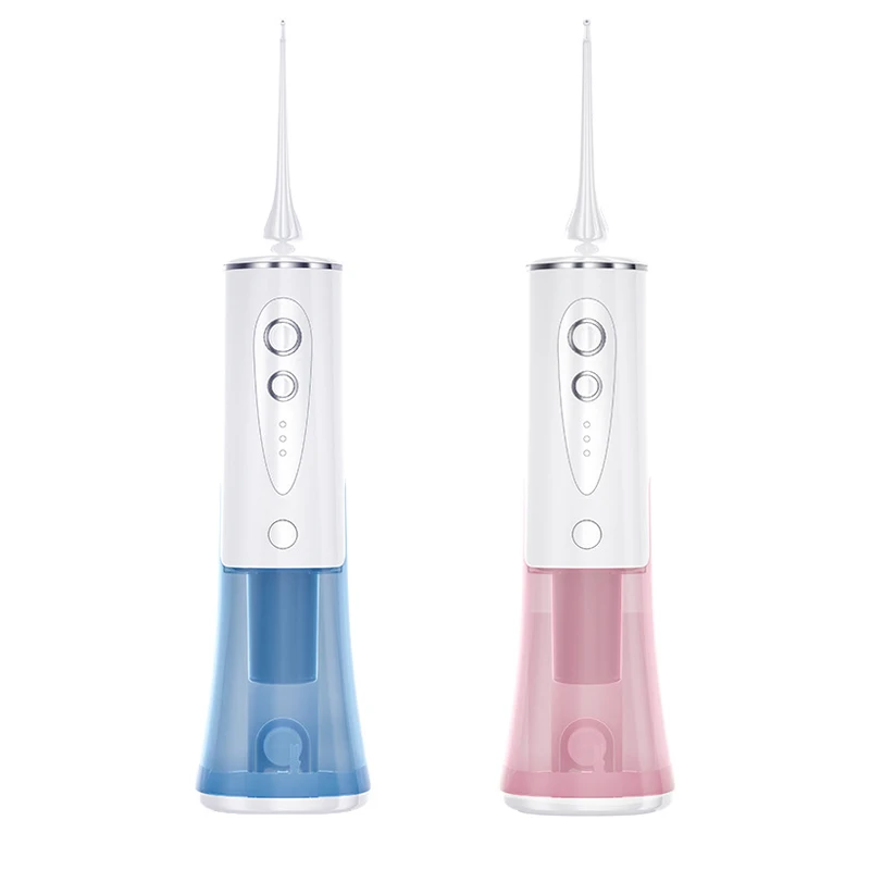 

Oral Irrigator 200Ml Rechargeable IPX7 Waterproof 3 Types of Flosser with Water Tank