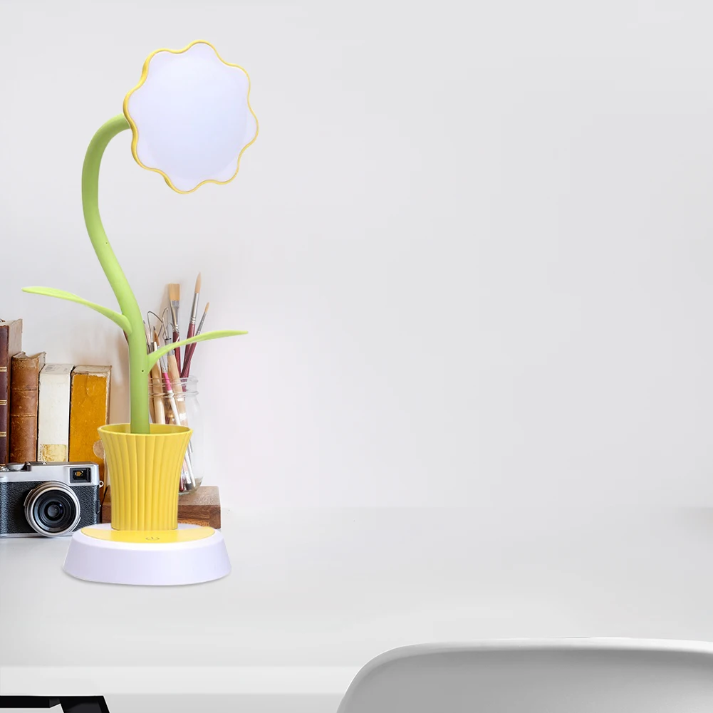 

Sunflower Reading Learning LED Light Student Touch Control Eye Care Protection Lamp Indoor Lighting Decoration