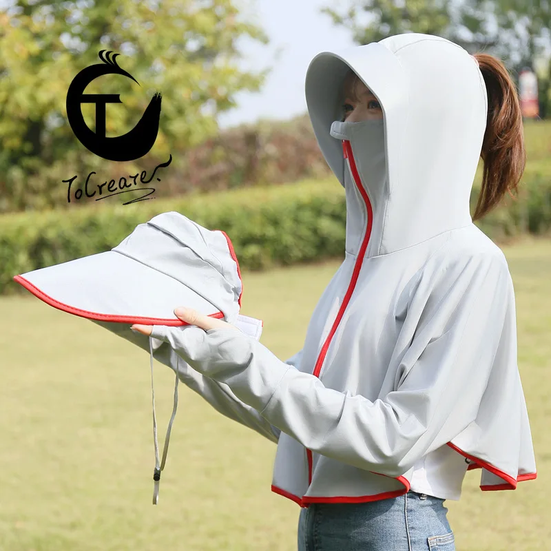 

Spring/Summer 2021 Sunscreen Clothes Women's Long Sleeve Sunscreen Shirts Women's Thin Chiffon Cardigan Outdoor Shawls