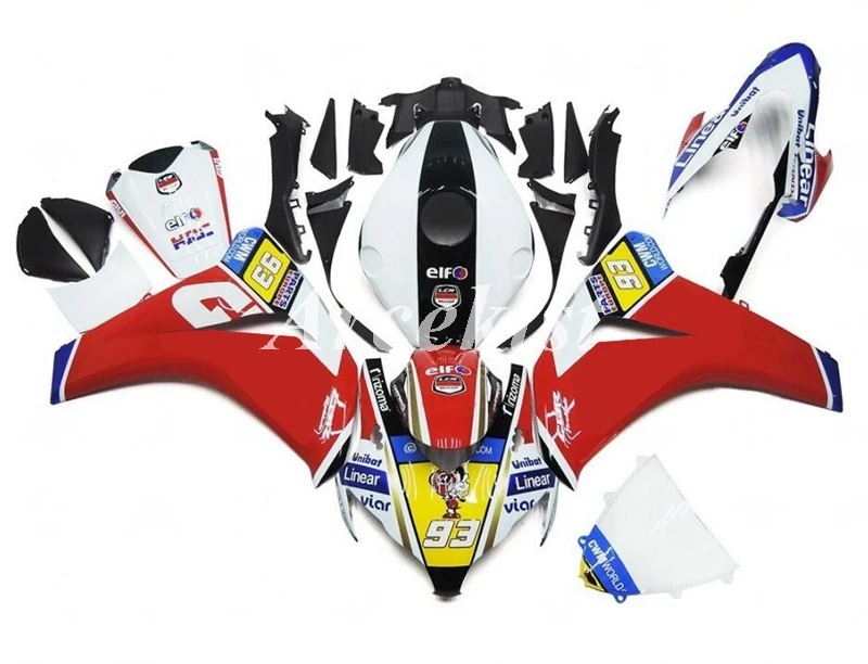 

Injection mold New ABS Fairings Kit Fit for HONDA CBR1000RR 2008 2009 2010 2011 08 09 10 11 CBR1000 Bodywork set red