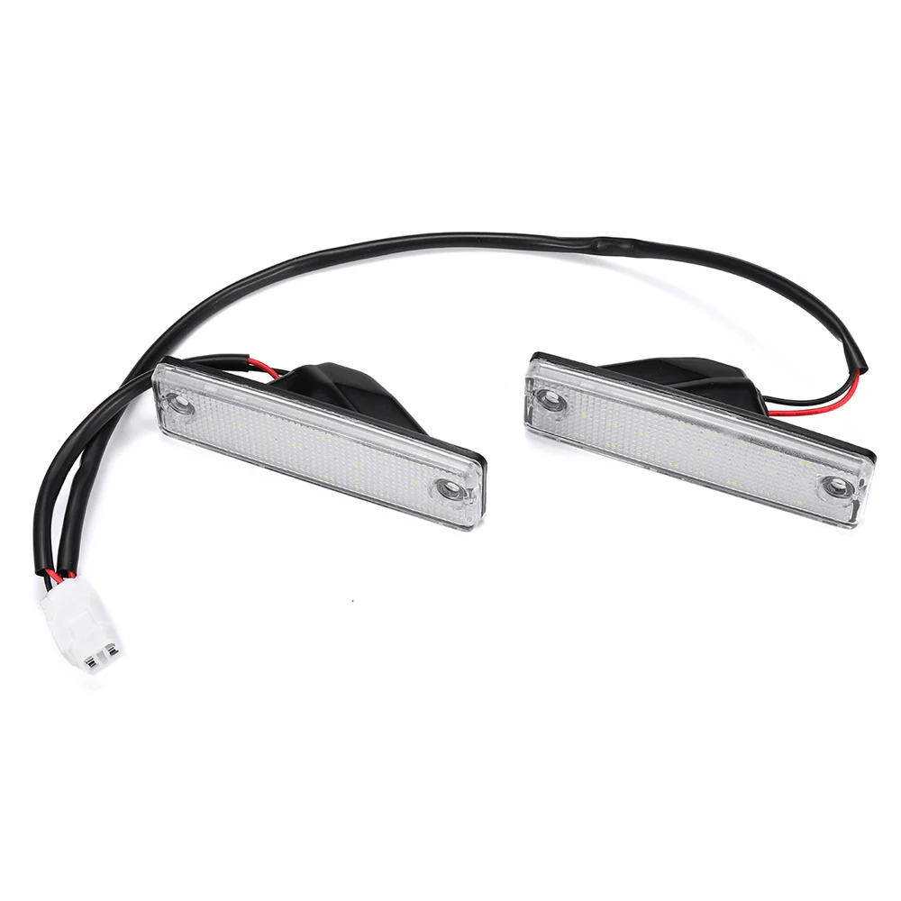 2 шт. для Toyota 4Runner 1996-2020 Sequoia 2008-2019 белый светодиодный светильник номерного знака