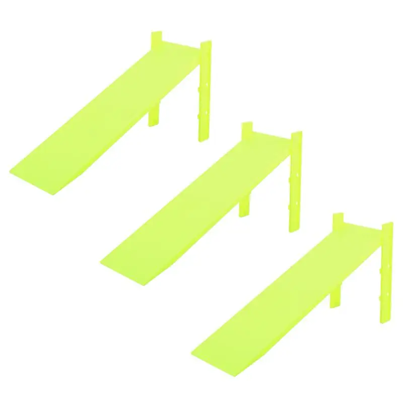 

3Pcs Student Slopes Plastic Oblique Panels for School Teaching Random Color