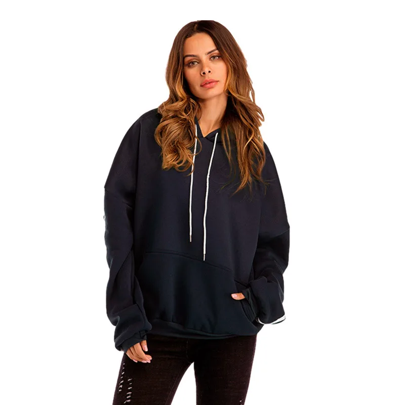 

Winter soft cotton high quality classic casual breathable women's Hoodie