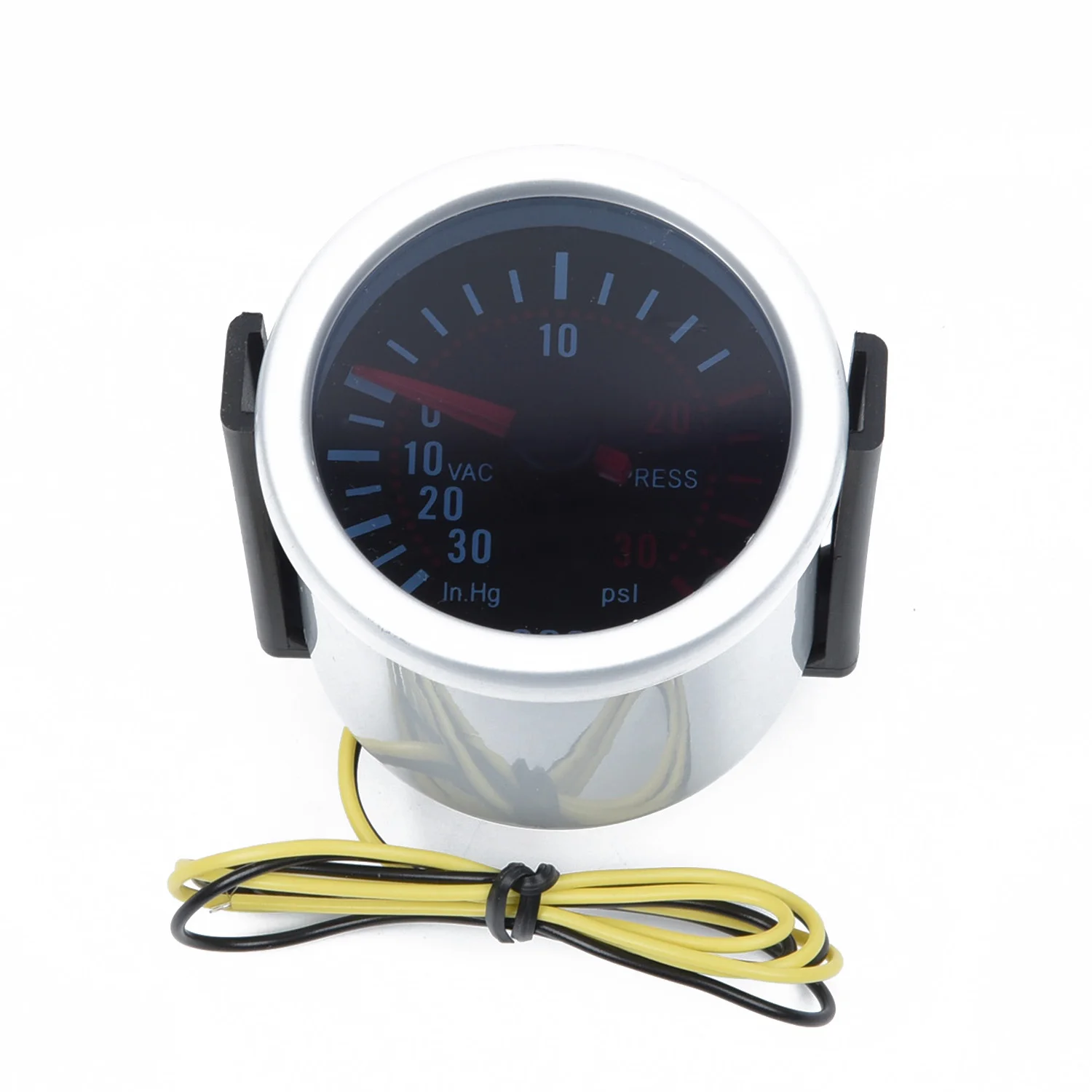 Универсальный " 52 мм светодиодный датчик дыма автомобиля Авто Бар турбо Boost с датчиком и держателем чашки дымовые линзы