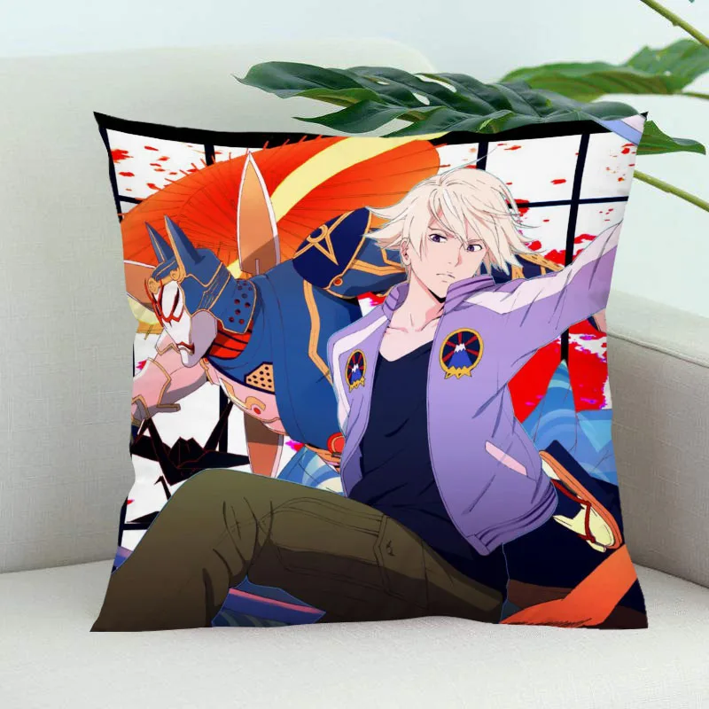 Тигра и кролика из мультфильма накидка для подушки Спальня дома или офиса