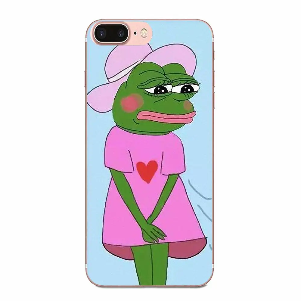 Интернет-мемы Smug лягушка Pepe для Samsung Galaxy Note 8 9 10 Pro S4 S5 S6 S7 S8 S9 S10 S11 S11E S20 Edge Plus Ultra TPU