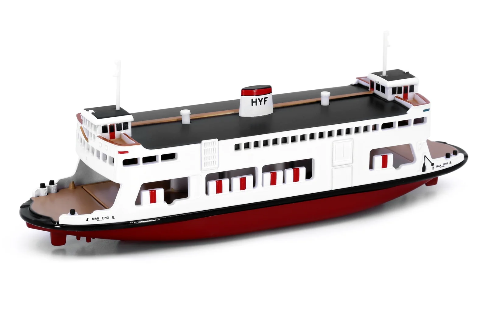 

Tiny 1/400 123 Passenger & Vehicle Ferry Man Ting DieCast Model Ship Collection Limited