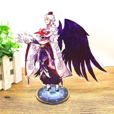 Игра Onmyoji брелок onikiri Ootengu aoandou Momo Ibaraki douji милый забавный мультфильм акриловый ключ chian модные персонализированные ювелирные изделия - Цвет: 16