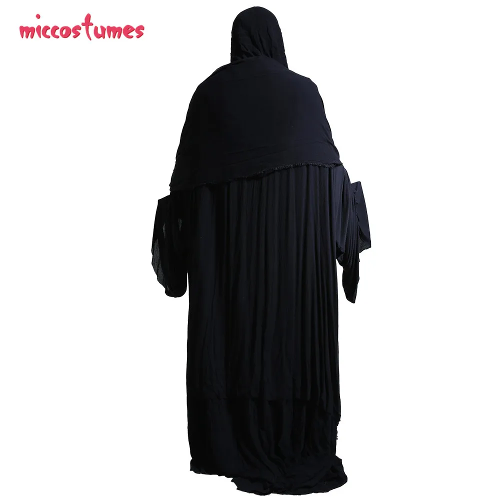 

Dark side Witch King Black Robes Cloak Cosplay Costume Halloween Adult Hood