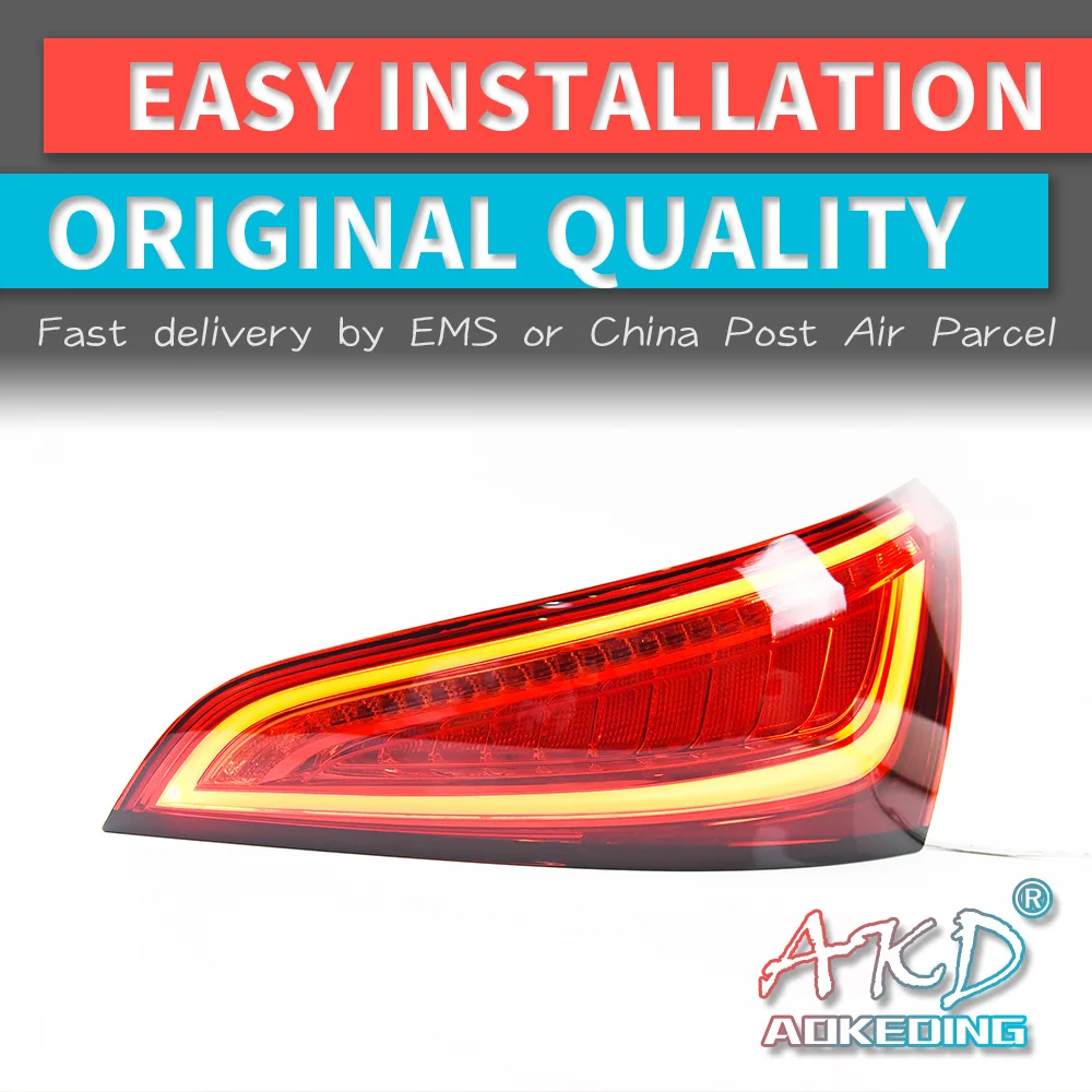 

AKD Car Styling Taillights for Audi Q5 2008-2018 LED Tail Light DRL Tail Lamp Turn Signal Rear Reverse Brake