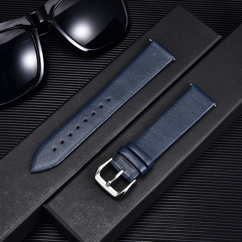 

Ремешок кожаный для Samsung Galaxy Watch 4 40 мм 44 мм/4 Classic 42 мм 46 мм Active 2, сменный Браслет для наручных часов