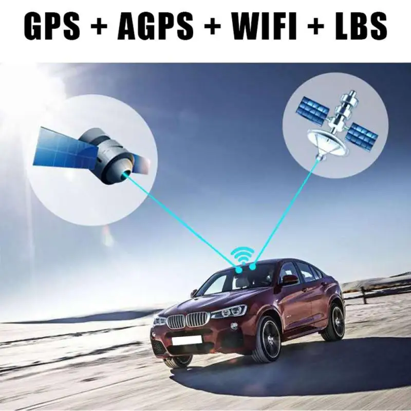 GPS-трекер GSM в реальном времени мини скрытое шпионское устройство для слежения за