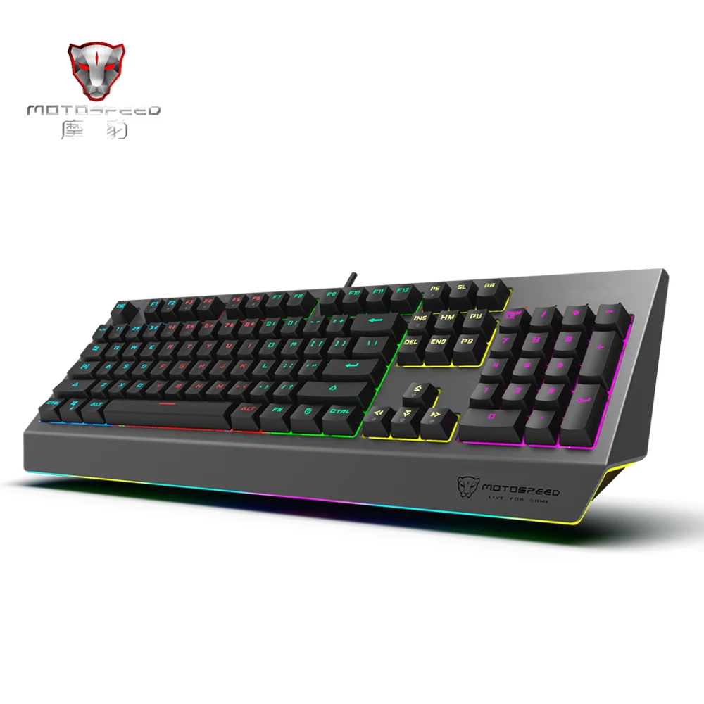 Механическая игровая клавиатура MotoSpeed CK99 Alienware с 104 клавишами и RGB подсветкой