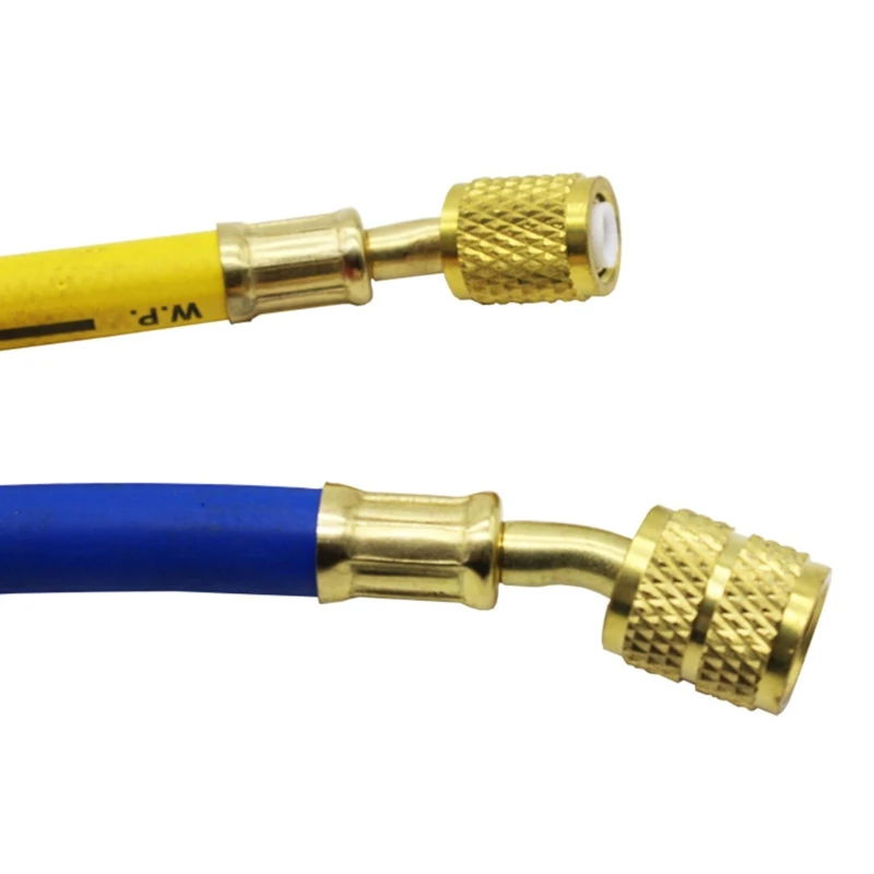 

Набор манометров для шлангов кондиционеров M89B R134a R410a, 1/4 psi, 19 см, резьба SAE