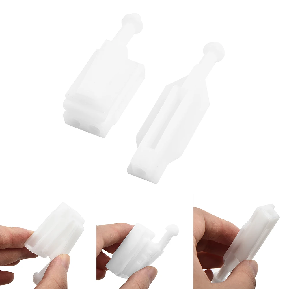 

2pcs/Set White Car Headlight Adjuster Bracket For BMW E39 5series Facelift 2000-2003 Headlight Adjuster Bracket Plastic