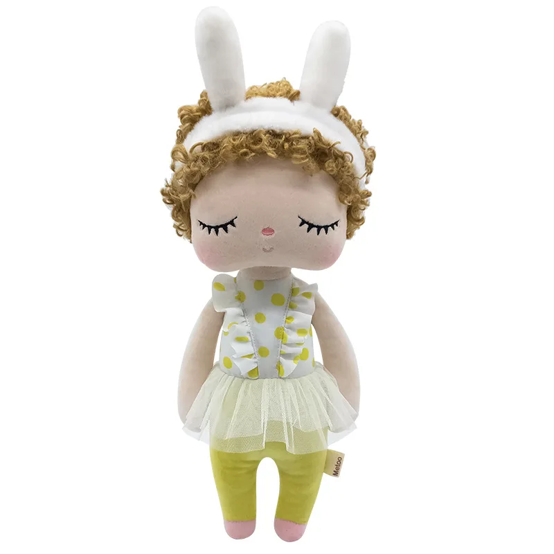 Новые Милые Metoo Ангела куклы детские мягкие плюшевые игрушки для детей Зайка