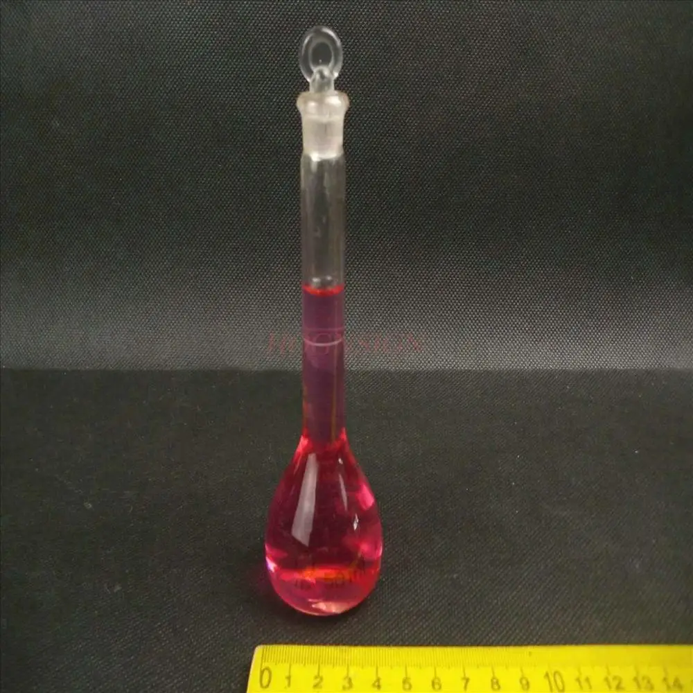

Оборудование для экспериментов, прозрачная объемная фляга 50 мл, инструмент для измерения химии средней школы