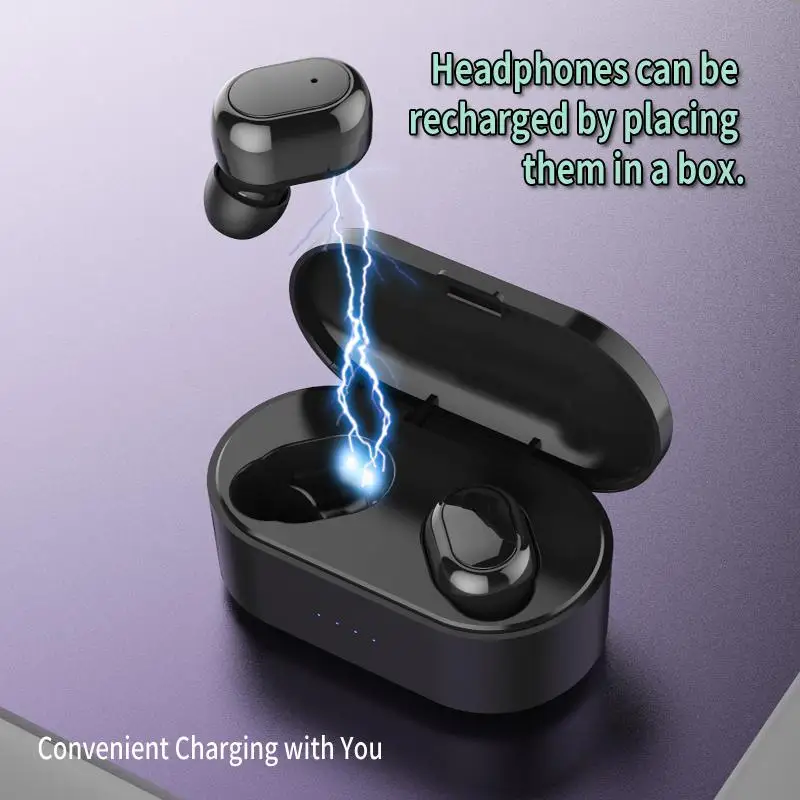 M2 TWS Bluetooth Earphone 5.0 True Wireless Headphones With Mic Handsfree Stereo Sound Universal Headset For iPhone Samsung r30 |