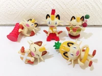 pokemon rocket team meowth series cute limited action figure model toys