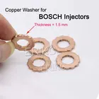 Медная шайба с соплом 1,5 мм, F00RJ02175 (F 00R J02 175), дизельный инжектор с общей топливной магистралью, медная шайба F00R J02 175, деталь дизельного двигателя
