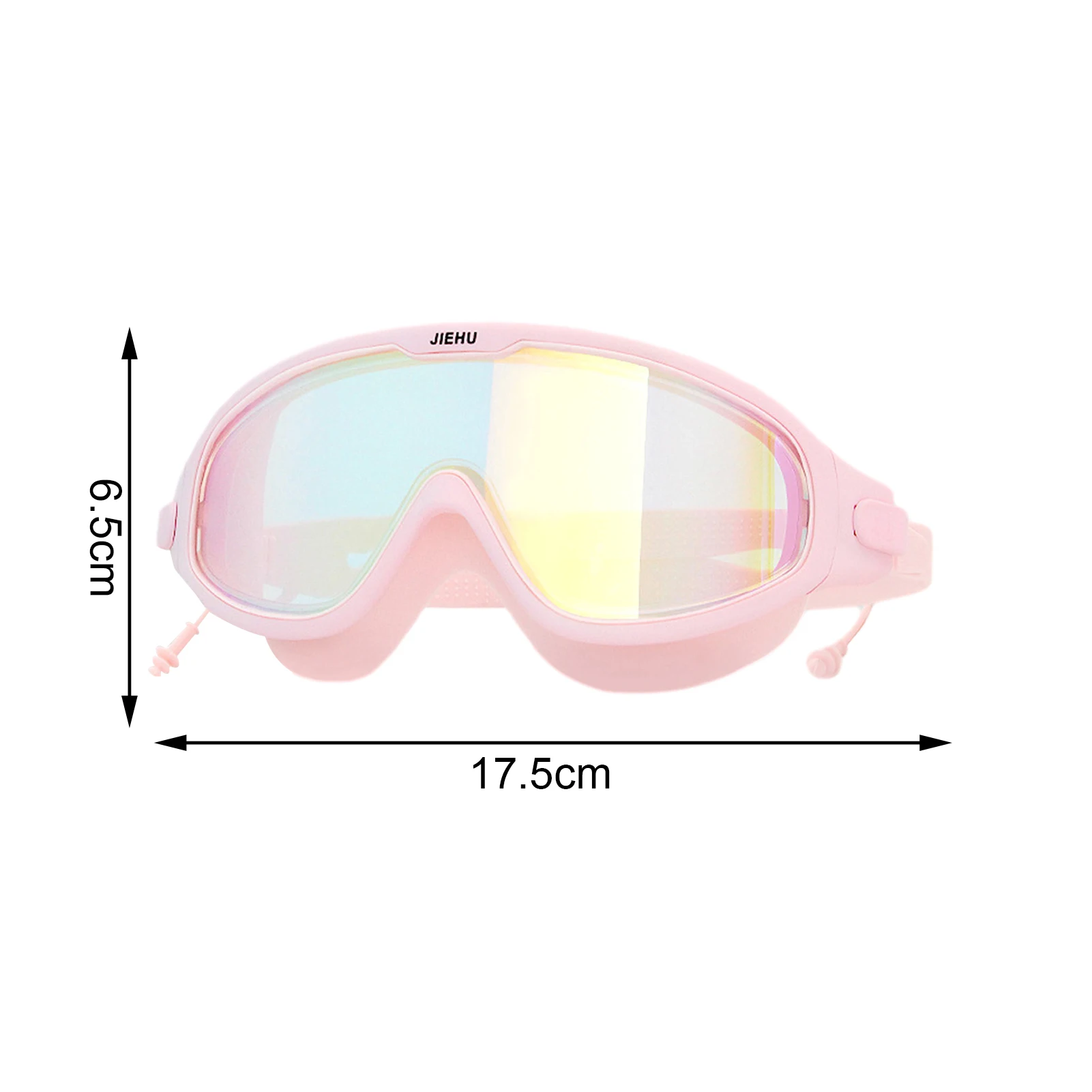 

Swimming Goggles Big Frame Waterproof And Anti-fog HD New Glasses Equipment Men And Women Eyes Protector
