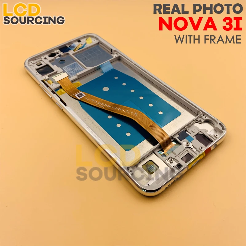 6," для huawei Nova 3 lcd PAR LX1 сенсорный экран панель дигитайзер сборка Рамка для Nova 3i дисплей Замена INE-LX2