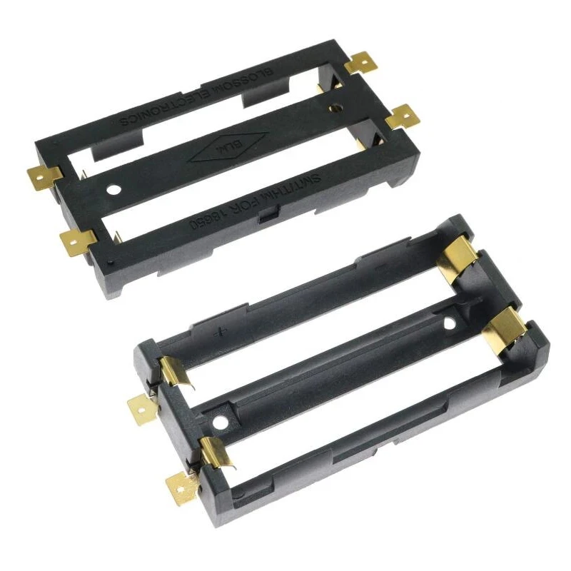 1 шт. 1x2x18650 Серии smt smd батареи держатель Коробка Для Хранения Чехол Контейнер с