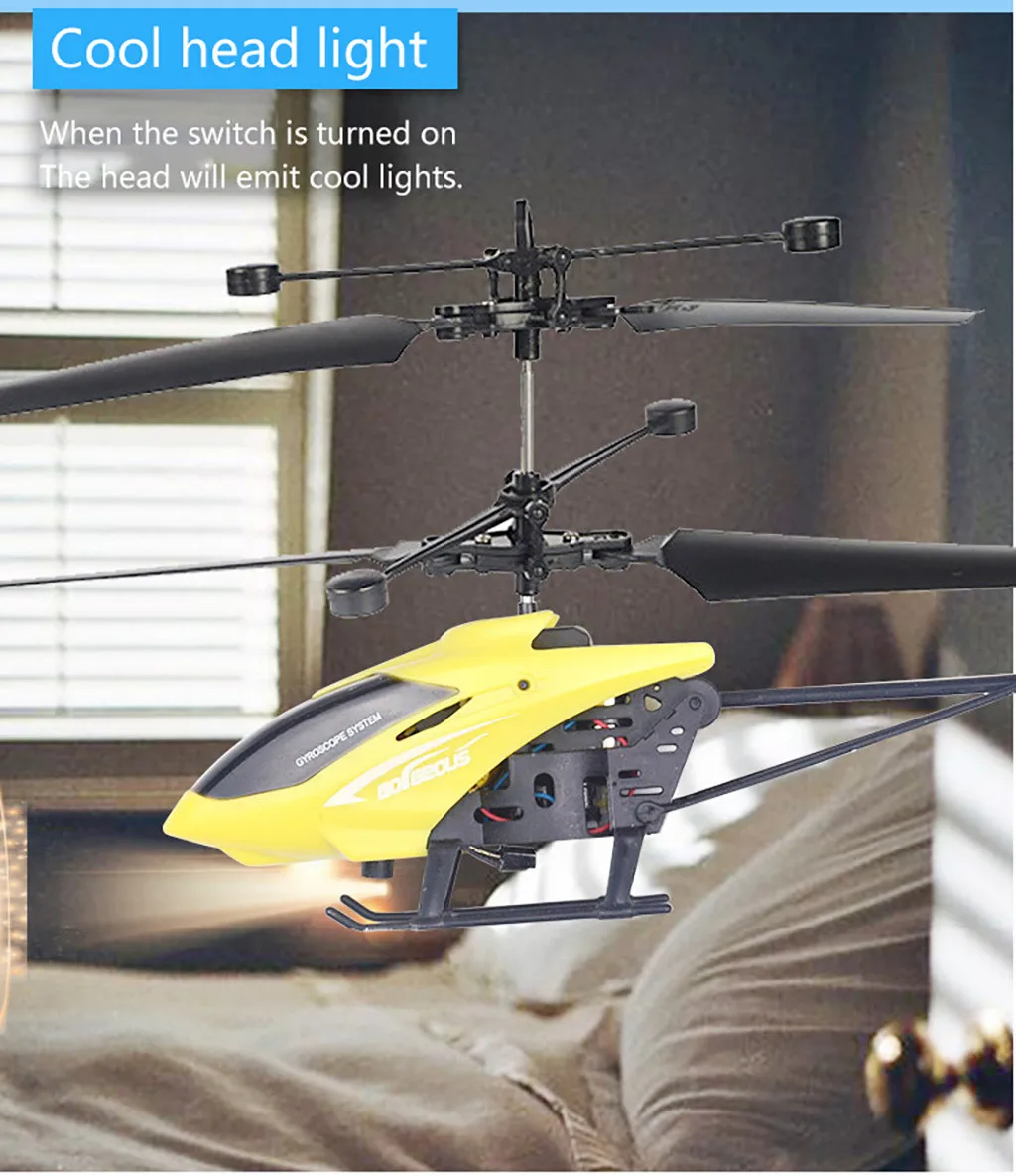 quadrocopter with camera Mini RC Infraed Induction Helicopter Aircraft Flashing Light Toys Gift Dedicated Camera Compatible | Игрушки и
