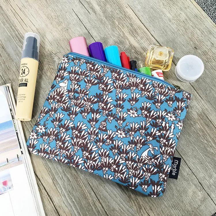 Сумки Moomins водонепроницаемая маленькая сумка для хранения цветов удобная 19 5*15 см