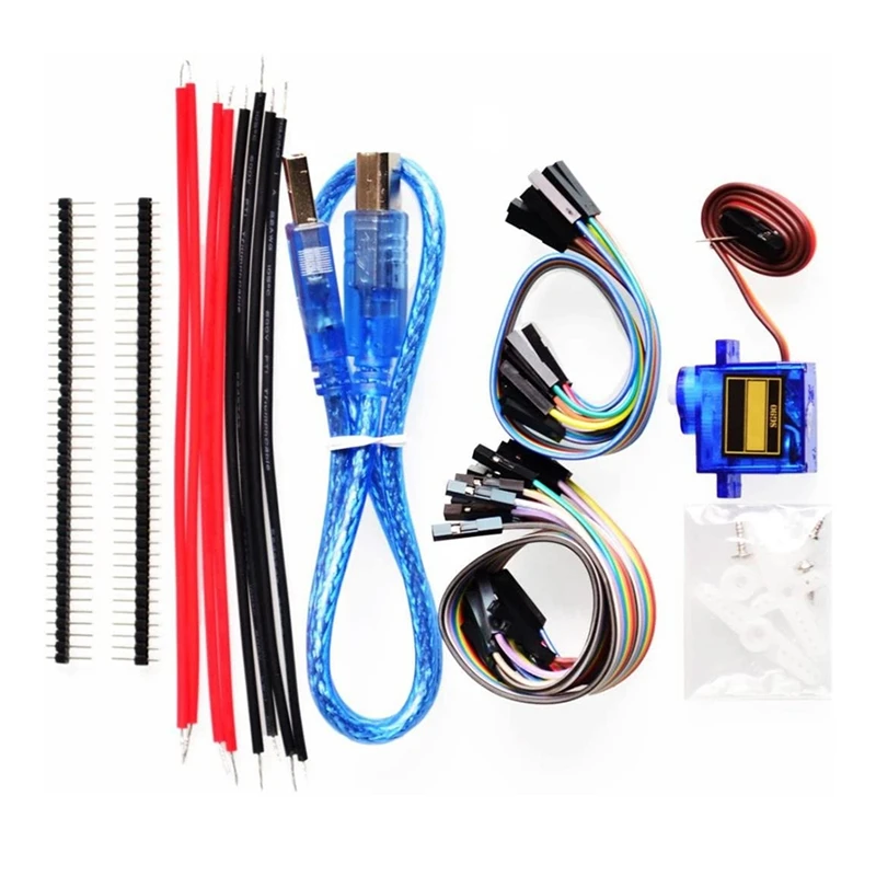 

Smart Robot Car Chassis Kit Speed Encoder Battery Box 4WD Ultrasonic Module