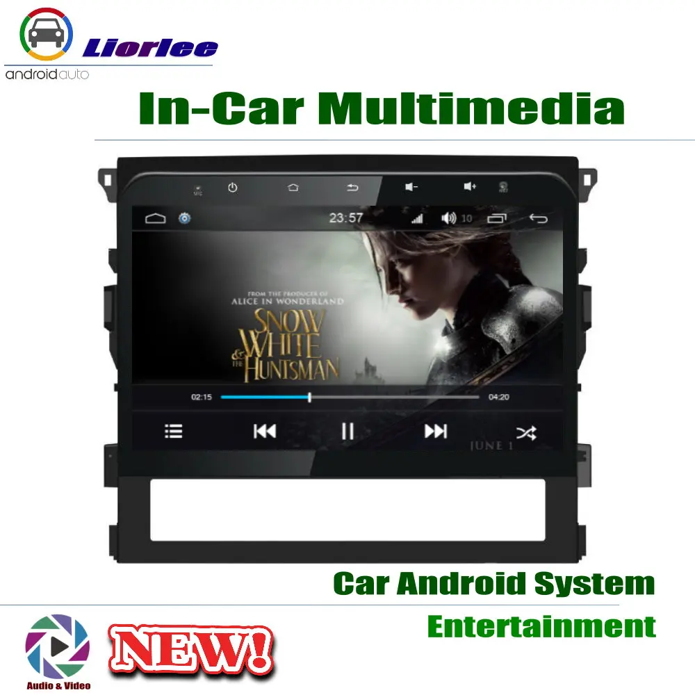 ЖК-экран Android 8 Core для Toyota Land Cruiser 2016 2017 2018 2019 автомобильное радио 3G/4G WIFI AUX USB GPS Navi