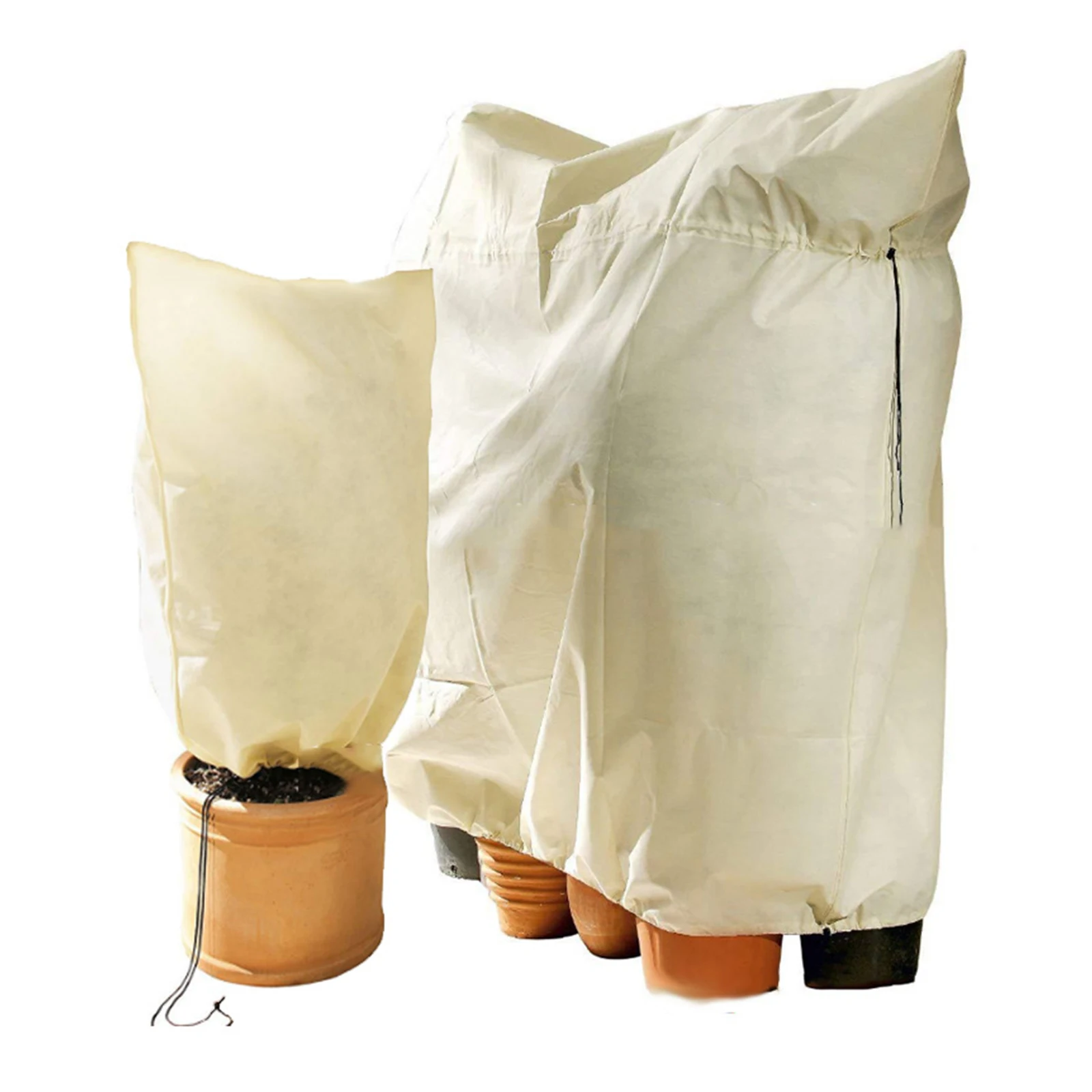 

Plant Cover Freeze Protection Thick Winter Cover Tree Frost Blanket Anti-Freeze Warm Plant Protecting Bag for Cold Weather