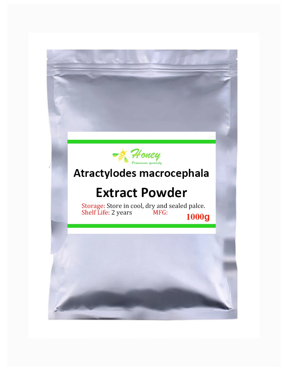 

100g-1000g Atractylodes Macrocephala Extract Powder, Rhizoma Atractylodis Macrocephalae,Bai Zhu,Free Shiping