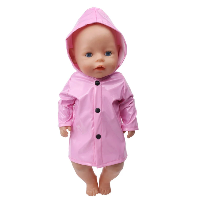 1 шт. плащ с капюшоном 43 см 4 цвета