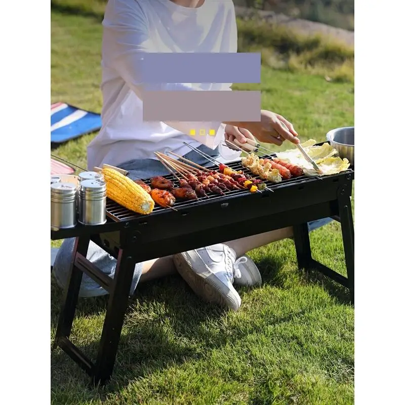 

Portable Bbq Smoker Griller Plate Parrilla Portatil Charbon De Bois Churrasqueira Commercial Grill Kebab Churrasco Barbecue