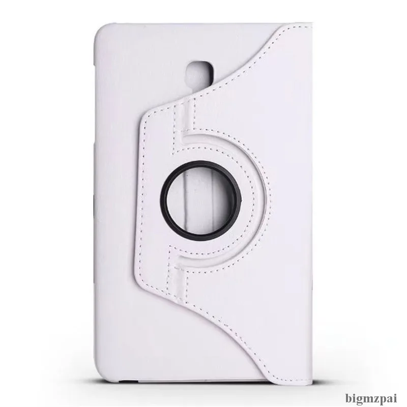 Чехол для планшета samsung Galaxy Tab A 10,5 T590 T595 t597 360 Вращающийся Кожаный чехол для планшета samsung tab a t590 - Цвет: white