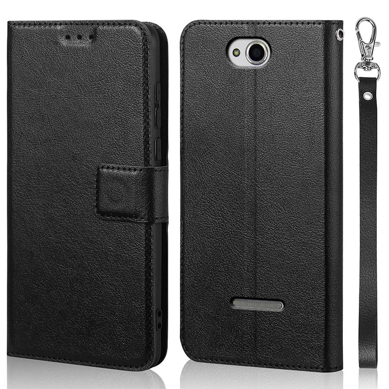 Чехол-книжка для Sony Xperia C S39H C2305 кожа ультратонкий | Мобильные телефоны и