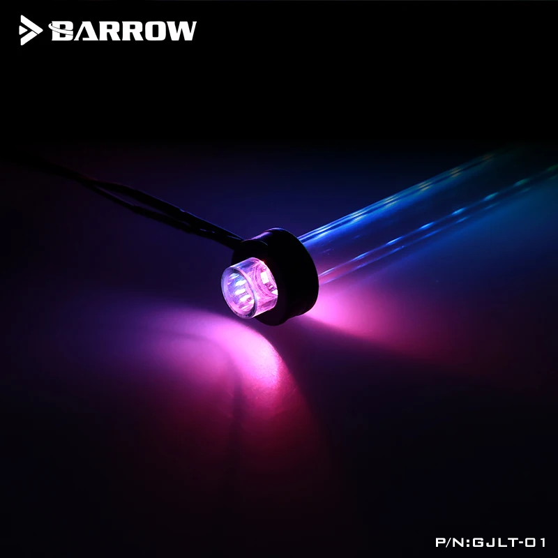 

Wheelbarrow lrc2.0 water cooling tube luminous kit is use for outer diameter 14mm water-cooling pipeline embellishment aura