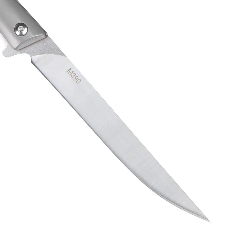 Складной нож LOVOCOO M390 сталь TC4 титановая ручка карманный кухонный для кемпинга