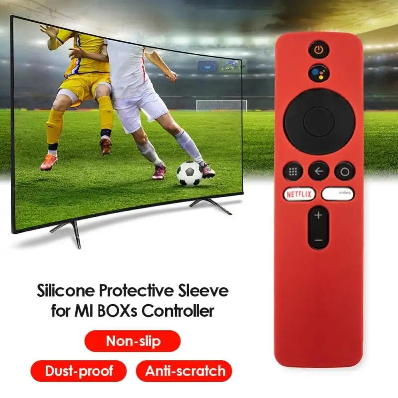 

For Xiaomi Mi Box S/4X Mi TV Stick Remote Cover Silicone Tv Box Controller Case Perfect Match Easy Grip Protective Accessories