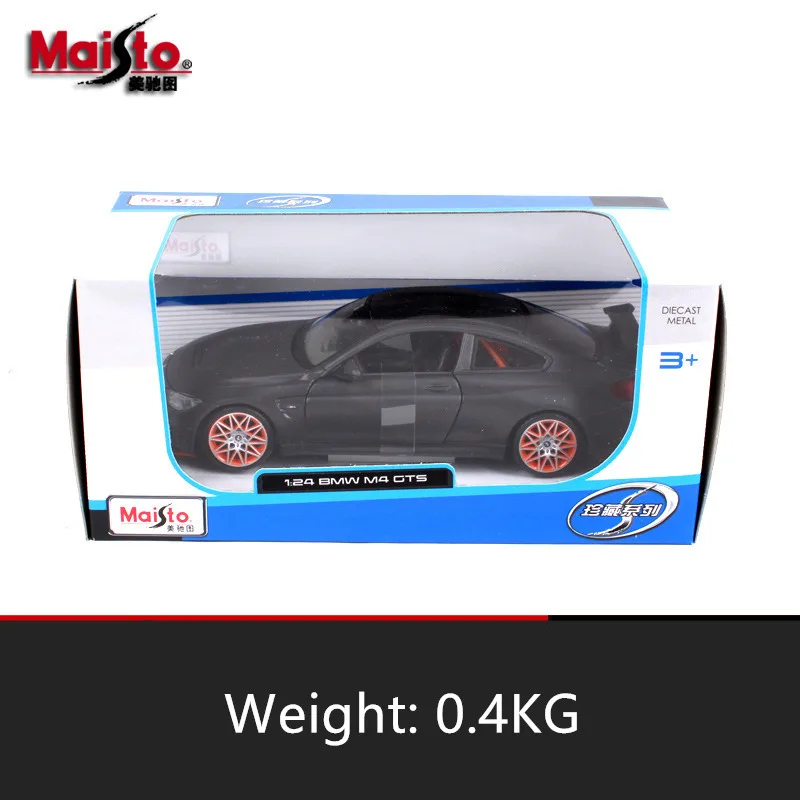 

Maisto 1:24 BMW M4 GTS Alloy Alloy die-cast static car model manufacturer authorized collection gift toy tool