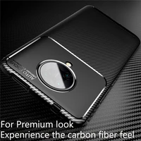 phone case sfor xiaomi redmi k30 pro case cover for redmi k30 phone case luxury carbon fiber soft silicone matte cover capa