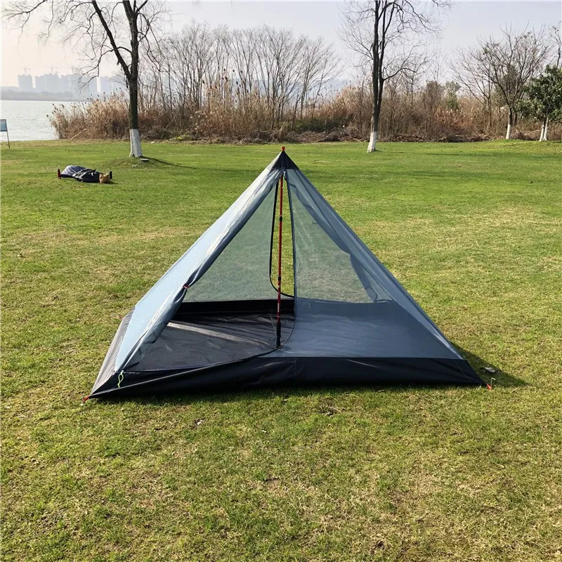 

Ultralight Pyramid Net Summer Mesh Tent 1-2 Person Outdoor Camping Tent Repellent Net Tent Beach Mesh Tents