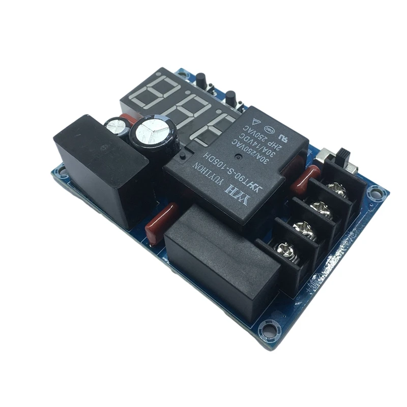 

XH-M594 модуль защиты от зарядки 8-120 В, защитная плата переключателя управления литиевым аккумулятором светодиодный ным дисплеем