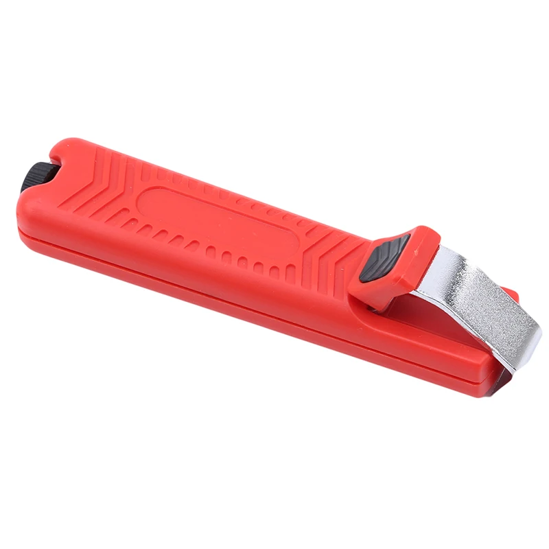 Portable Cable Wire Stripper Knife Adjustable Rubber Handle Insulation Stripping Cutters | Инструменты