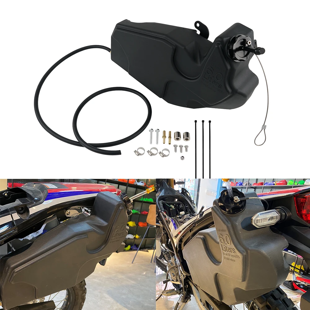 6L Motorcycle Auxiliary Gas Petrol Fuel Tank Camel CT-250L For Honda CRF250L Rally 2017 2018 2019 2020 2021 2022 | Автомобили и