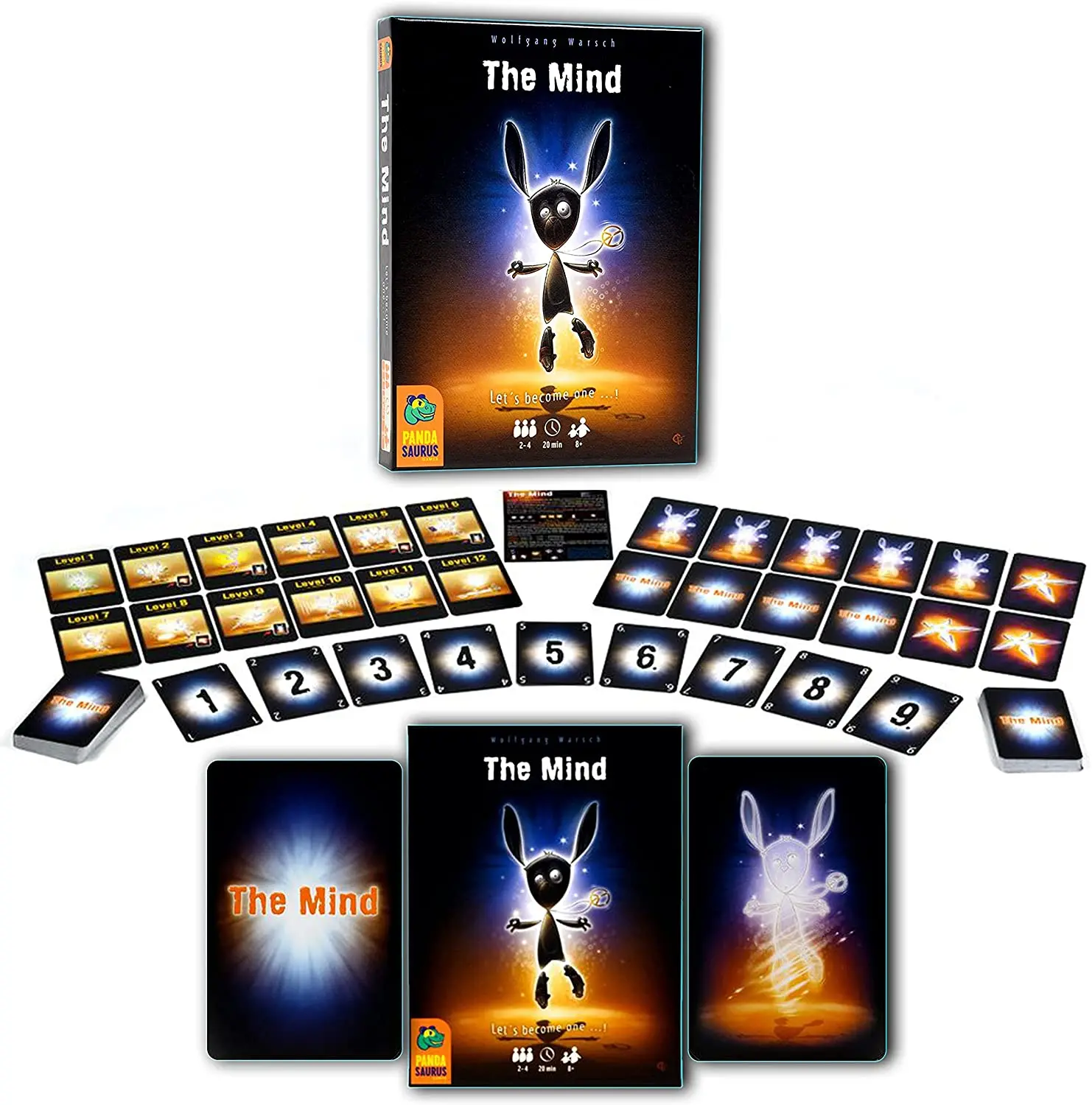 Набор настольных игр The Mind Card Game с экстремальными карточными играми и случайным