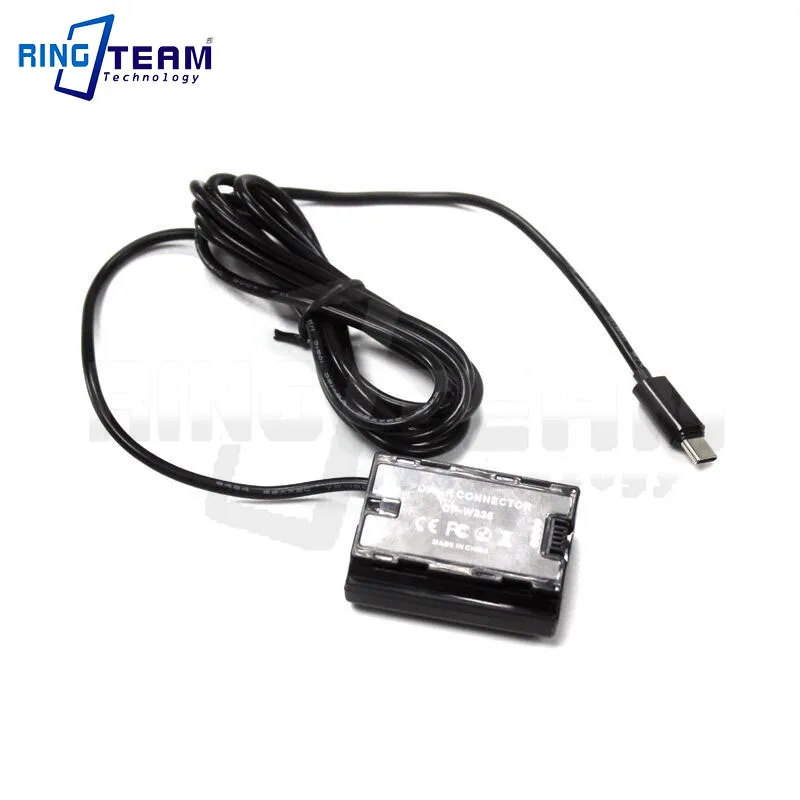 PD/QC3.0 к NP-W235 фиктивный аккумулятор CP-W235 соединитель постоянного тока для цифровых