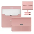 Чехол для ноутбука из искусственной кожи для Macbook Air Pro 13 M1 15 16 2020, водонепроницаемый чехол для ноутбука Huawei Lenovo HP ASUS