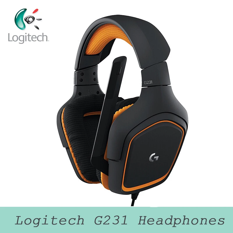 Игровая стереогарнитура Logitech G231 Prodigy с шумоподавляющим микрофоном штекер 3 5 мм